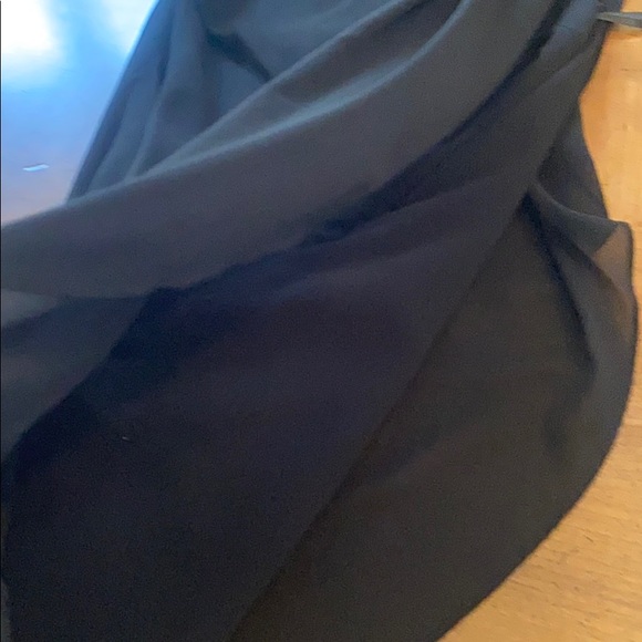 5/48 NWT one shoulder black dress - Picture 3 of 6